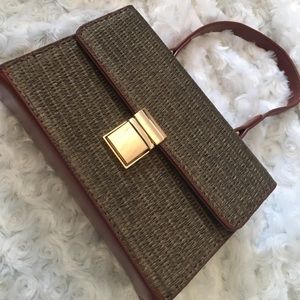 Rattan Purse